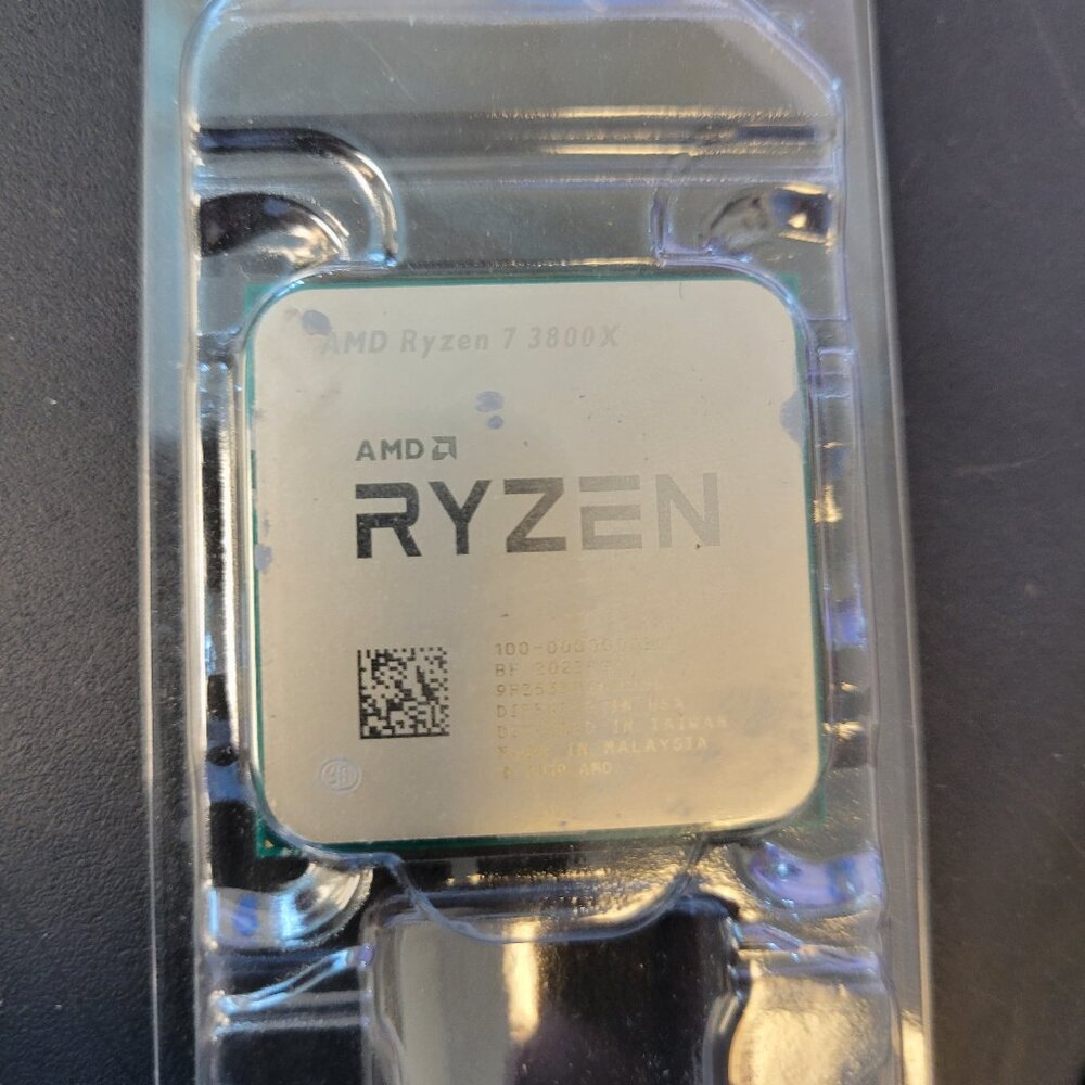 AMD Ryzen 7 3800X 8-Core, 16-Thread Unlocked Desktop Processor (LED Cooler) - Picture 2 of 9